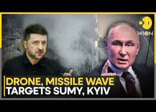 Russia Launches Massive Missile And Drone Attack On Ukraine Kyiv Sumy And Odesa Hit Wion News