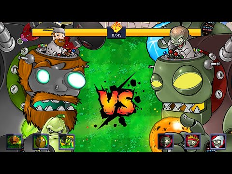 Plants Vs Zombies Dr Zomboss Vs Crazy Dave Battle Funny Momments