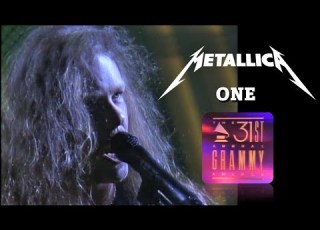  Metallica ONE 1989 The 31st Annual Grammy Awards Complete Scene Best Quality