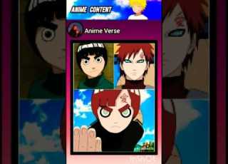 Gaara Rocklee Comment Anime Music Boruto Naruto Gaara Lee Shorts Trending Viral