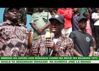MWENGE WA UHURU 2026 WAZINDUA MAABARA SHULE YA SEKONDARI MMAZAMI