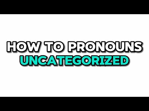 How To Pronounce UNCATEGORIZED Pronounce Uncategorized In English