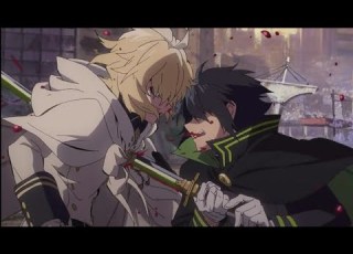 Owari No Seraph لقاء ميكا و يو