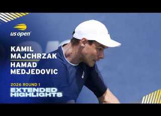 Kamil Majchrzak Vs Hamad Medjedovic Extended Highlights 2026 US Open Round 1