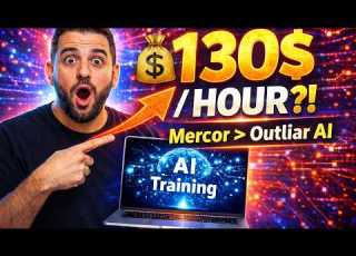  موقع بيدفع 130 في الساعة لتدريب الذكاء الاصطناعي تجربة الشغل فى موقع Mercor