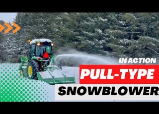 WATCH THIS BEFORE BUYING A PULL TYPE SNOW BLOWER
