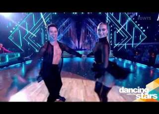  Daniella Karagach And Sasha Farber Cha Cha Week 8 Dancing With The Stars