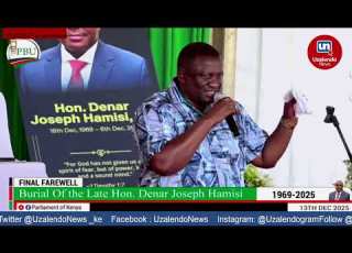 CS Mvurya S Tribute To The Late Hon Joseph Denar Hamisi FULL