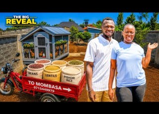 FINALLY The BIG REVEAL Of Our Dream Home We Surprised The Entire Village With Food