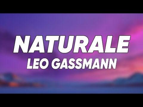 Leo Gassmann NATURALE Sanremo 2026
