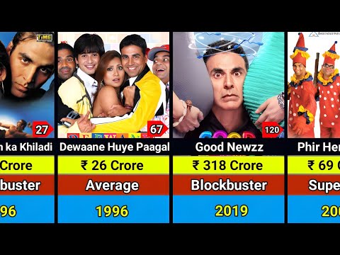 Akshay Kumar Hits And Flops Movies List 1991 2024 Akshay Kumar All Movies List