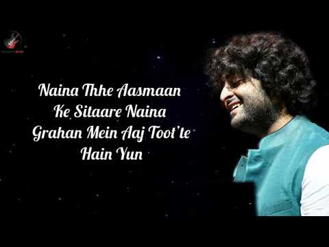 Naina Lyrics Arijit Singh Pritam Amitabh Bhattacharya