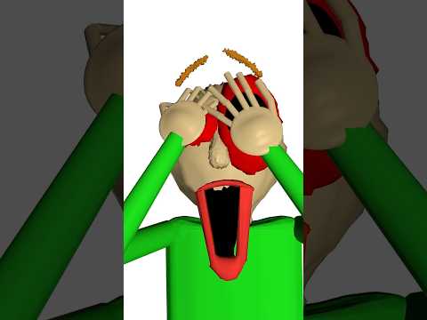 Baldi Puts Bleach In His Eyes