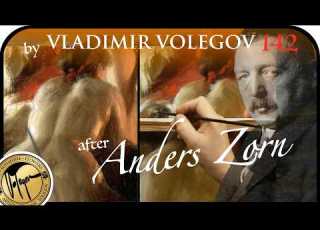 Making A Copy Of Anders Zorn S Masterpiece My Work In Progress