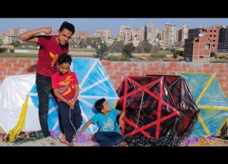 مصيده 3 طائرات ورقيه ضد 3 طائرات ج1 اليماني صقر