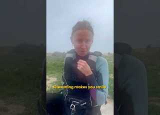  Stormy Session With Zosia The Weather Might Be Wild But Nothing Stops A True Kitesurfer