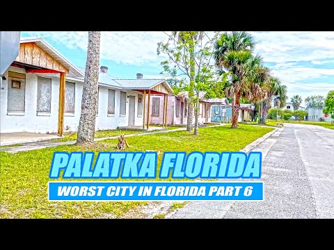 Palatka Florida A Town Dominated By Abandoned Properties And High Poverty Levels