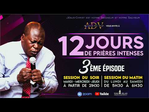 REVEIL MATINAL Lundi 30 03 2026 Prieredumatin Intercession Jesus