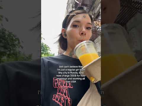 A Regular Girl From Russia Is A Famous Massage Therapist In The USA