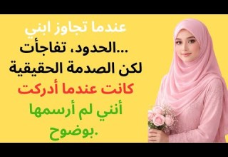 عندما تجاوز ابني الحدود تفاجأت