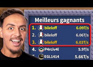 I HOLD THE TOP THREE PLACES IN THE WORLD RANKINGS