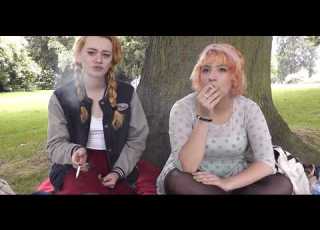  Newly Addicted Evie Alice Become Regular Smokers
