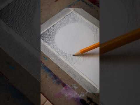 كيف ترسم لوحة بتجنن بقلم رصاص فقط وبدقيقة 2