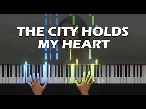 Ghostly Kisses The City Holds My Heart Instrumental Piano Cover
