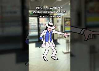 Micheal Jackson At A McDonald S