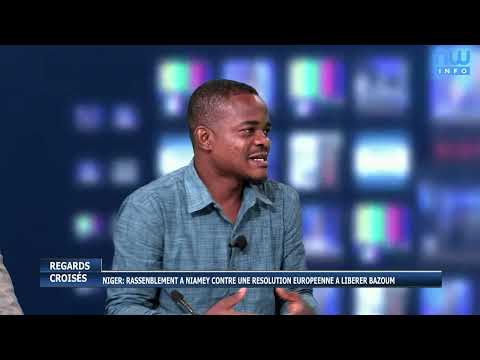 Niger Rally In Niamey Against A European Resolution To Release Bazoum