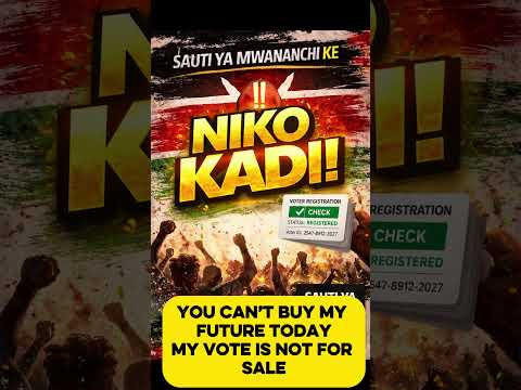 Niko Kadi Original Song By Sauti Ya Mwananchi