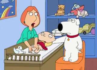 When Stewie Had A Normal Head Family Guy