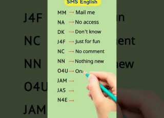  SMS English Short To Full Form Ep 85 Important Full Form Sms SMSEnglish Esl Podcast Fypシ