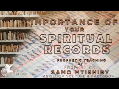 IMPORTANCE OF YOUR SPIRITUAL RECORD PROPHET DR SAMO MTISHIBY 25 3 2026