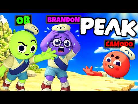 My Friends Let Me Fall Off A Mountain In PEAK