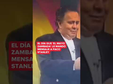 Mayo Zambada Le Mandó Mensaje A Paco Stanley Durante Programa En Vivo Milenioshorts