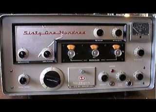  B W 6100 Transmitter ALC Automatic Level Control DEMO On SSB And How To Adjust