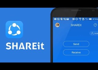  طريقة الإرسال من اون لاندرويد Shareit