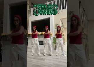 Trending Feliz Navidad Dance Tiktok Trending Tiktok Christmas Dance