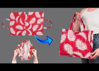  سوف تتفاجأ بمدى سهولة خياطة هذه الحقيبة