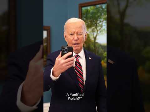 President Biden Reacts To Trump S Unified Reich Ad