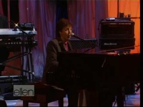 Paul McCartney Fine Line Live Ellen Show 2005