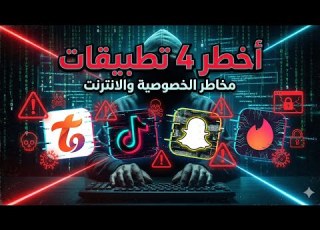  أخطر 4 تطبيقات في العالم الحقيقة اللي محدش عايزك تعرفها عن Tango TikTok Snapchat Tinder الوحيد