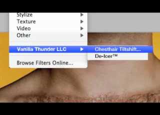 Abduzeedo Photoshop CS5 Chesthair Tilt Shift By Vanilla Thunder LLC
