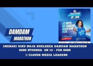 LIVE IMEBAKI SIKU MOJA KUELEKEA DAMDAM MARATHON 2026 NYOOSHA ON 14 FEB 2026