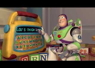 Its The CHICKEN MAN HD Scene Toy Story 2 1999 Disney Pixar Studios