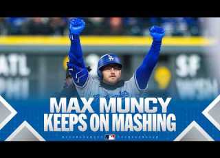 Muncy Continues To MASH Max Muncy Crushes 2 Homers For The Dodgers 3 For 4 3 XBH 3 RBI