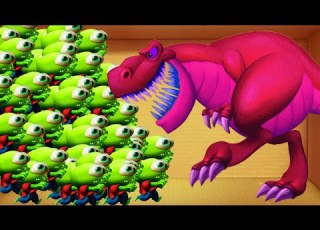Kick The Buddy Vs Zombie Tsunami Dinosaurs Vs Zombie