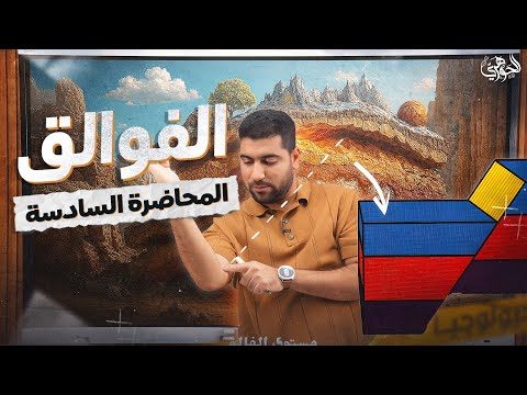 المحاضرة السادسة جيولوجيا كاملة الفوالق المحاضرة السادسة جيولوجيا كاملة الفوالق
