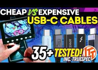  I Tested 40 Cables So You Don T Buy Rubbish LTT TrueSpec VFlex Review